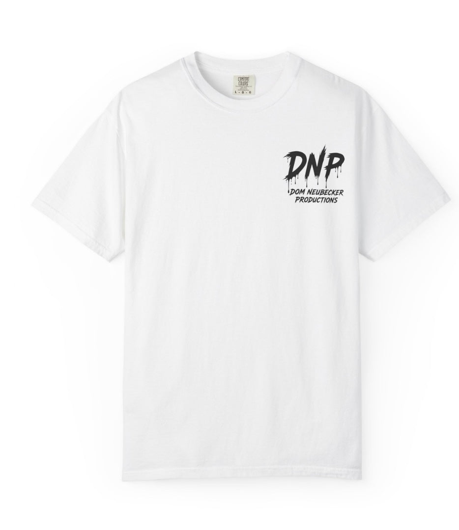 White T-shirt Black logo